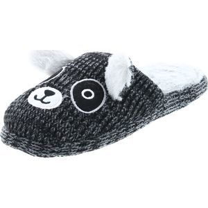 SC Home Collection SLL-3264/A Raccoon ToddlerG slippers 7/8 NEW